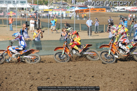 2009-10-03 Franciacorta - Motocross delle Nazioni 2890 Qualifying heat MX2 - Start